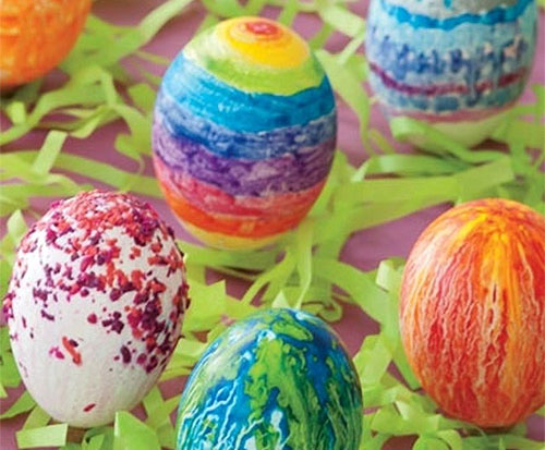 Melted Crayon Eggs 4