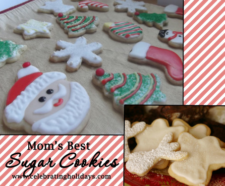 Christmas Sugar Cookies Recipe | Celebrating Holidays