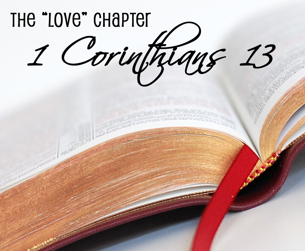 1 Corinthians 13 4 8 Celebrating Holidays