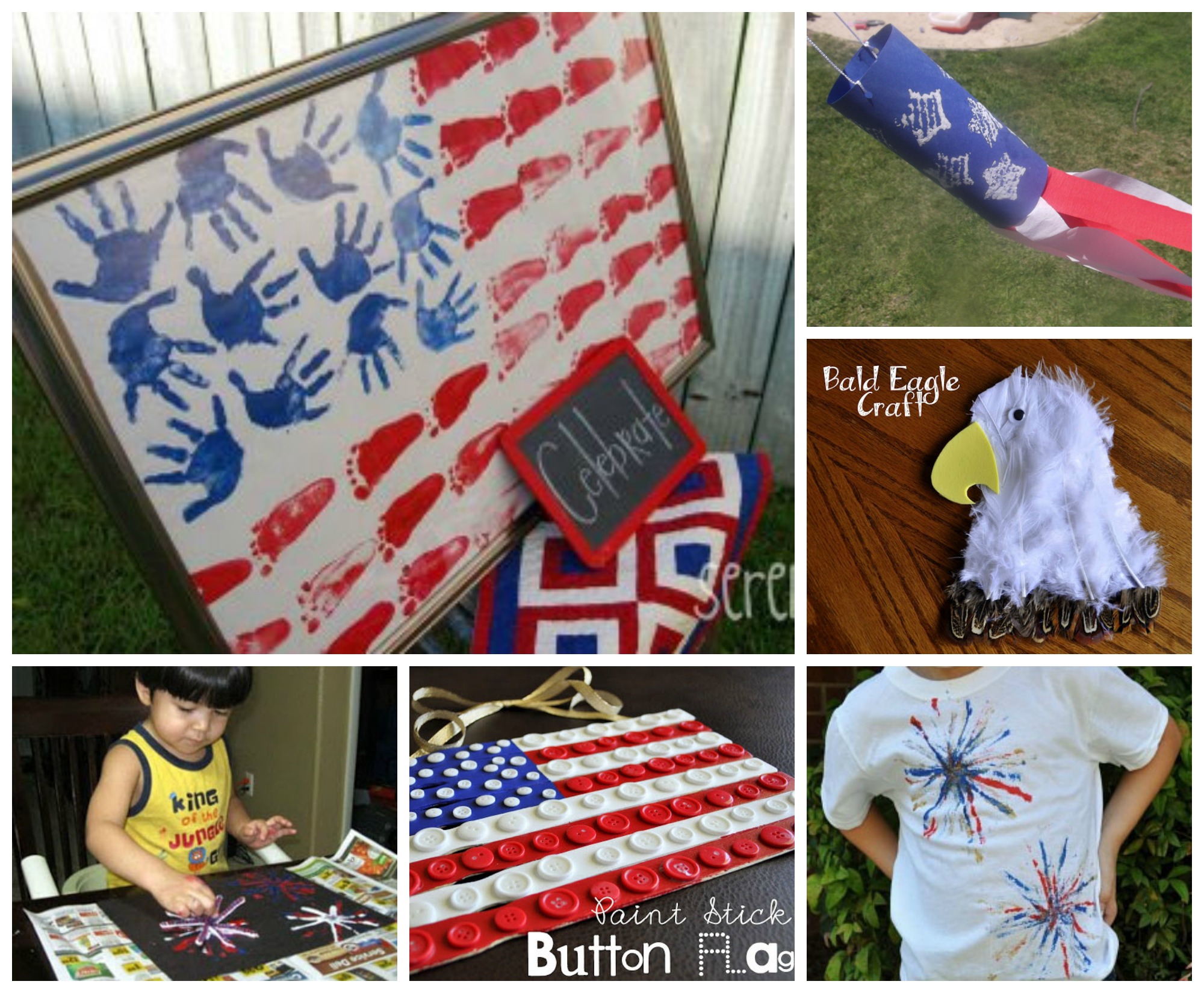 July 4th and Patriotic American Crafts | Celebrating Holidays