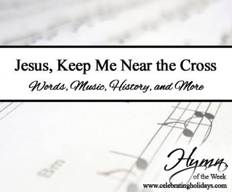 jesus keep me near the cross chords pdf